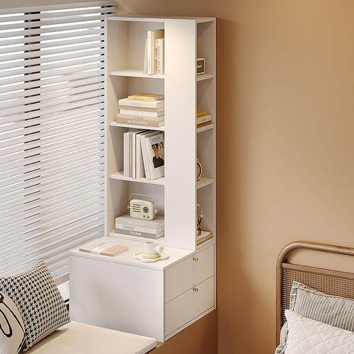 阳台飘窗柜收纳柜实木储物柜窗台简约书柜榻榻米置物柜矮柜杂物柜