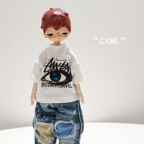 CXME 0B22 OB24嘎子ZSIGA小布BLTHE娃衣T恤宽松日常休闲风潮流C4A