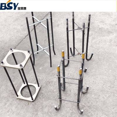 地垄监控立杆预埋件地笼庭院灯杆地龙路灯杆基础垄监控杆底座配件