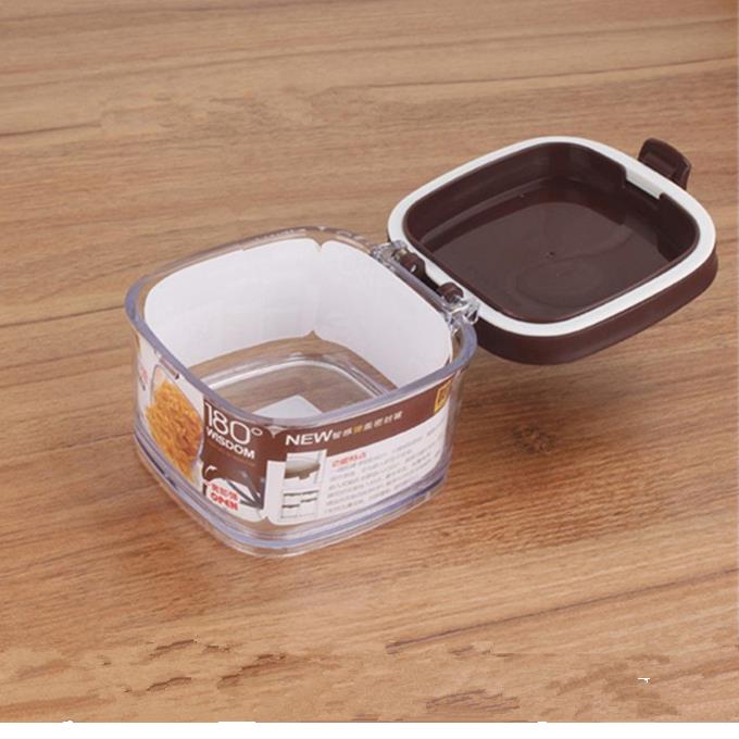 小号迷你可携式零食罐食物收纳密封透明干 干货五谷塑料食品级保