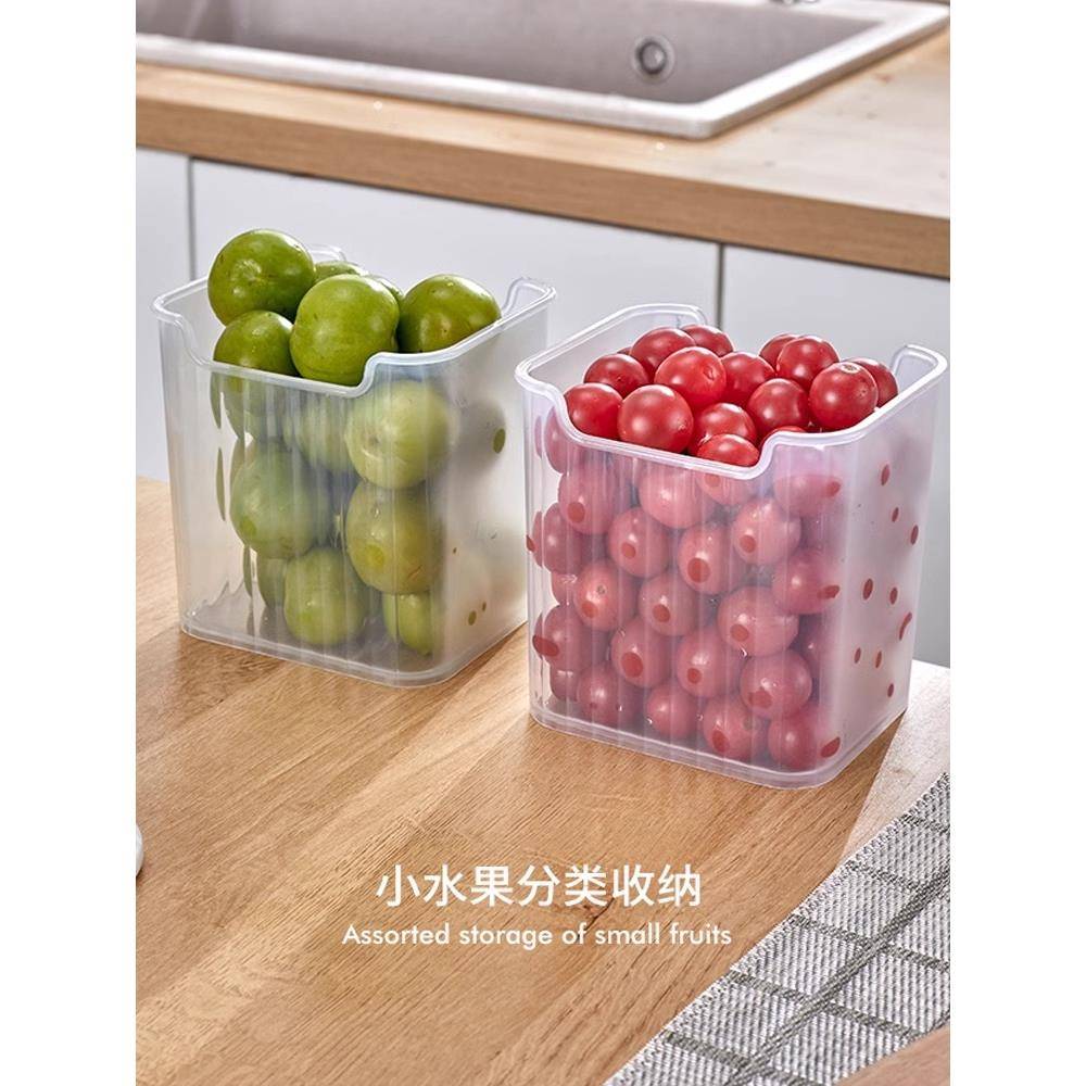 冰箱侧门收纳盒分装整理神器内侧保鲜食品侧面储物门上盒子厨房