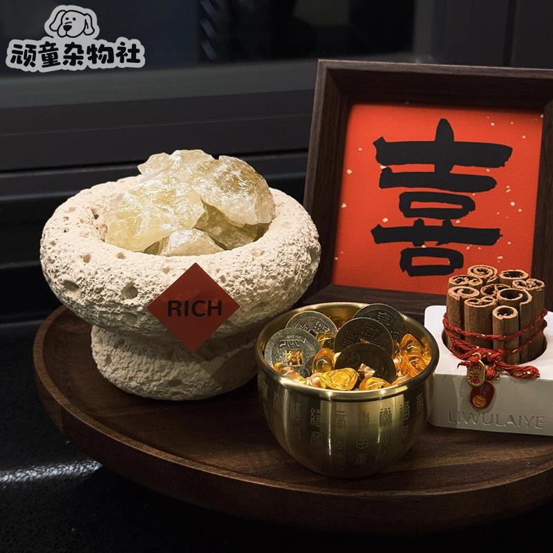 乔迁之喜新居客厅入户玄关摆件装饰招财进宝搬家新家入宅布置礼物
