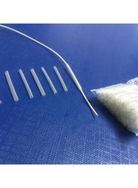 SZBRIGHTLC热熔头32mm光纤保护管 透明单芯900um熔接管 超薄45mm款