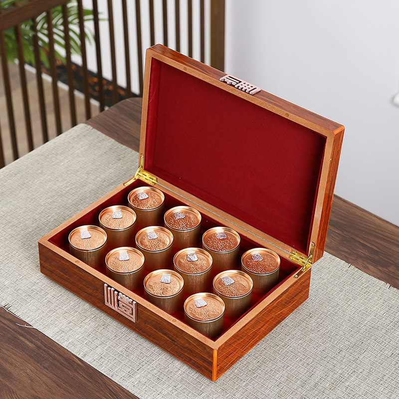酸枝木小罐茶木盒礼品盒红茶金骏眉正山小种通用茶叶包装空盒定制,包装,茶叶包装,淘宝优惠券,粉丝福利购,淘宝优惠卷