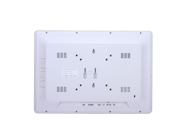 超窄边宽屏寸数码相框电子相册广告支持视频