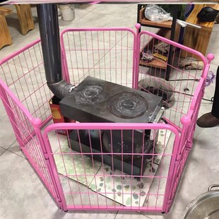 烤火炉防烫围栏农村柴火煤炉儿童宝宝保护防烫伤护栏铁丝网罩