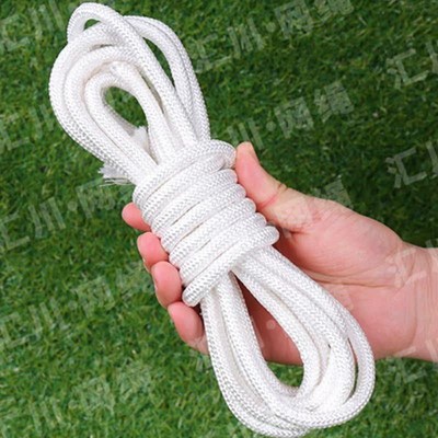 轮胎秋千网格绳捆绑编织尼龙彩色椅子坐垫粗麻绳绳子细麻绳耐磨