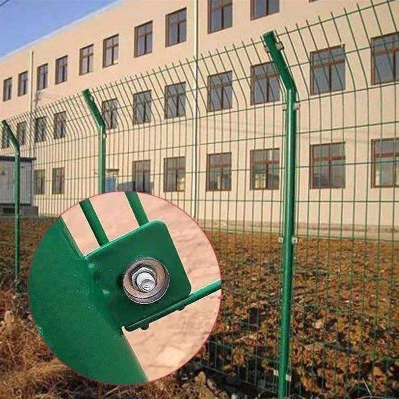 高速公路双边护栏网光伏围栏水库户外工地基坑围栏网栅栏防护网片