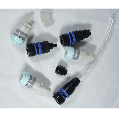 乐潜呼吸器自锁式塑钢气管浮筒出气口快速接头储气罐乐潜配件装备