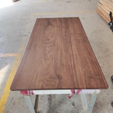 黑胡桃实木桌面板木板材原木定制异形台面餐桌书桌茶桌胡桃木桌面