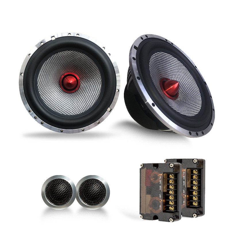 汽车全车音响改装套装喇叭6.5寸中低音车载发烧级2分频同轴扬声器