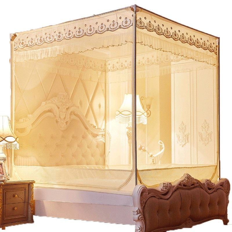 蚊帐家用拉链坐床式1.5m1.8米床1.2加厚支架儿童防摔蒙古包纹账,床上用品,蚊帐,淘宝优惠券,粉丝福利购,淘宝优惠卷