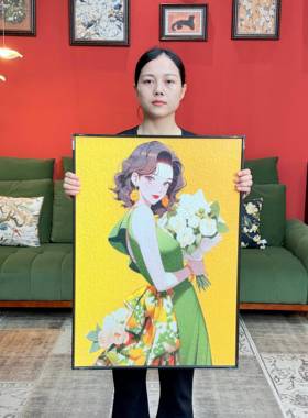 壁龛民宿装饰画个性客厅餐厅壁画E013现代斯堪的纳维亚风格卧室挂