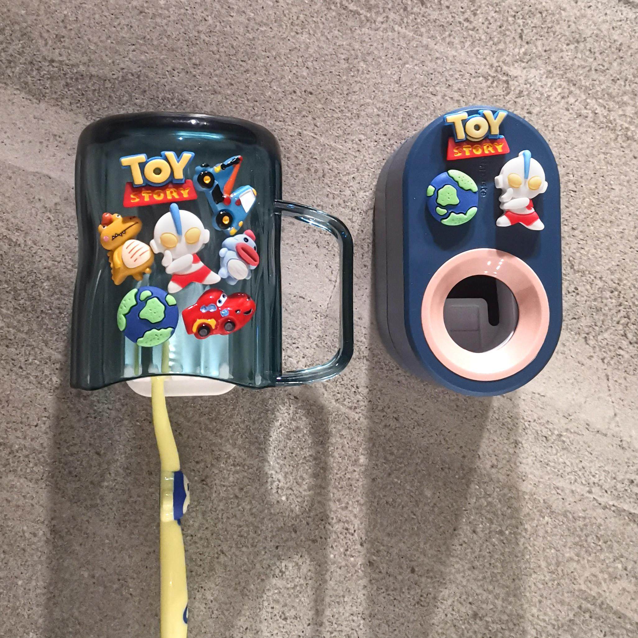 牙具杯儿童漱口杯子洗漱男孩置物架刷牙口杯漱口牙刷牙杯壁挂牙缸,家庭/个人清洁工具,洗漱杯,淘宝优惠券,粉丝福利购,淘宝优惠卷