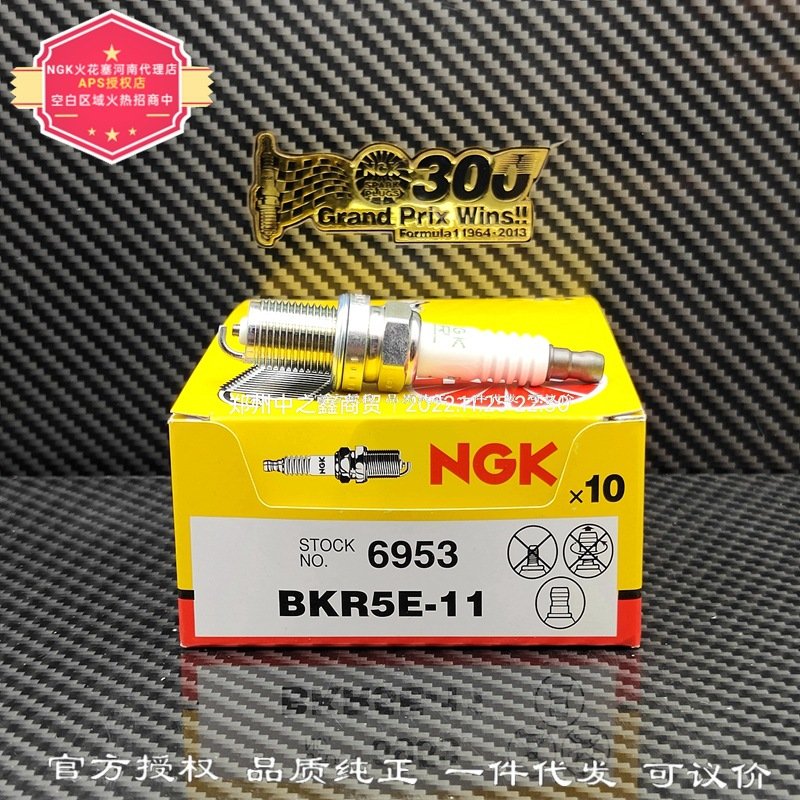 NGK火花塞6953/BKR5E-11 镍合金系列 适用比亚迪F3长城炫丽众泰20
