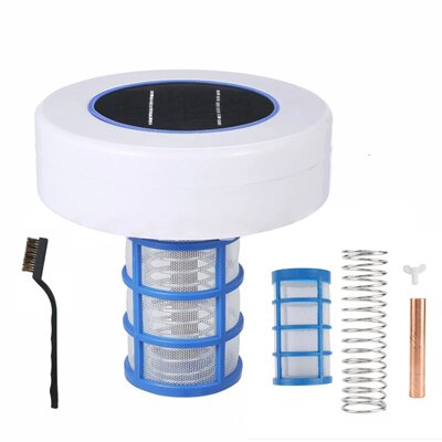 Solar pool ionizer太阳能铜银离子水处理器泳池水净化器purifi