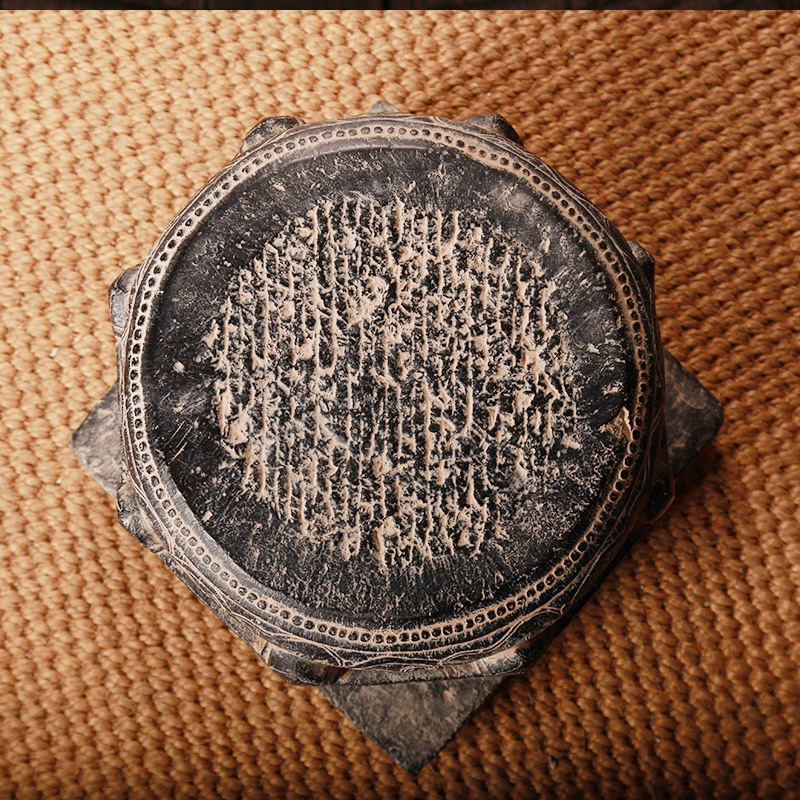 石头墩子圆形小石墩庭院户外门口柱墩石凳子仿古石凳家用门墩石鼓