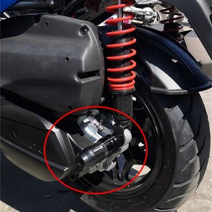 适用光阳DOWNTOWN350i/300 K-XCT Xciting400改装排气管防摔棒胶