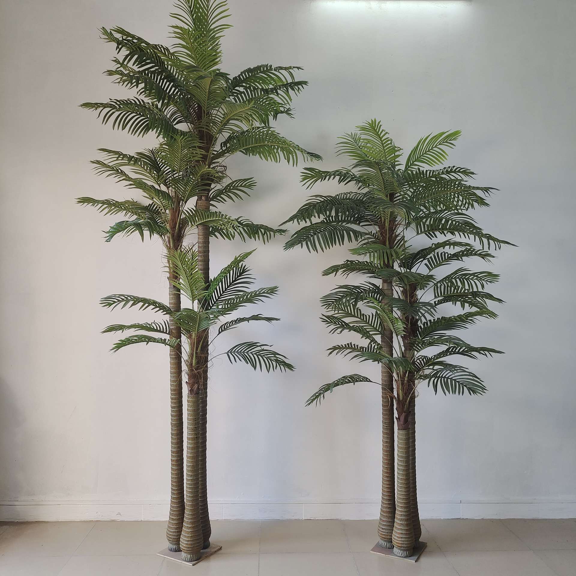 绿植假树植物盆栽塑料花大型落地客厅装饰盆景仿真多杆宝瓶椰子树