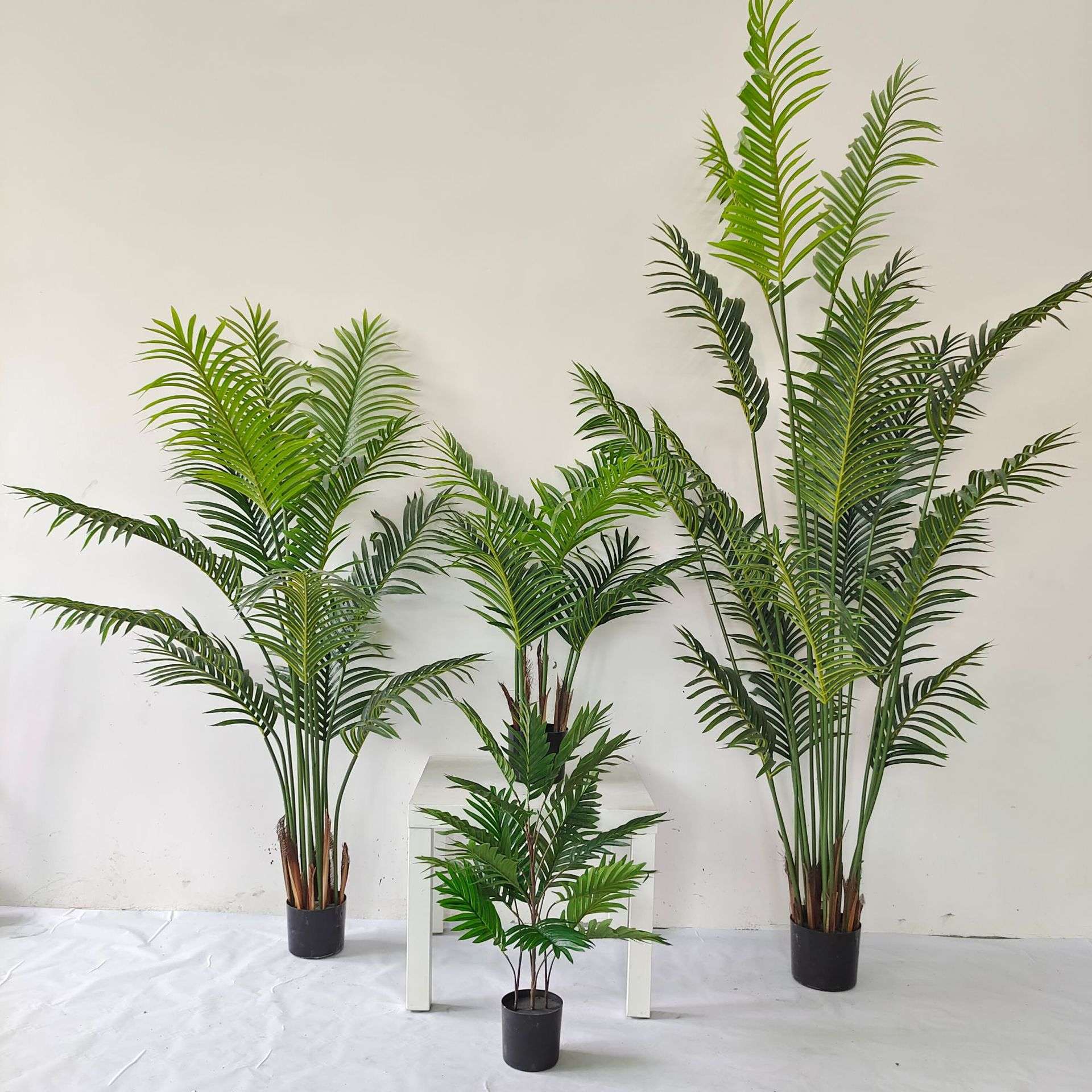 凤尾葵装饰假绿植盆栽摆件家居饰品仿真贵妃葵散尾葵现货高仿真