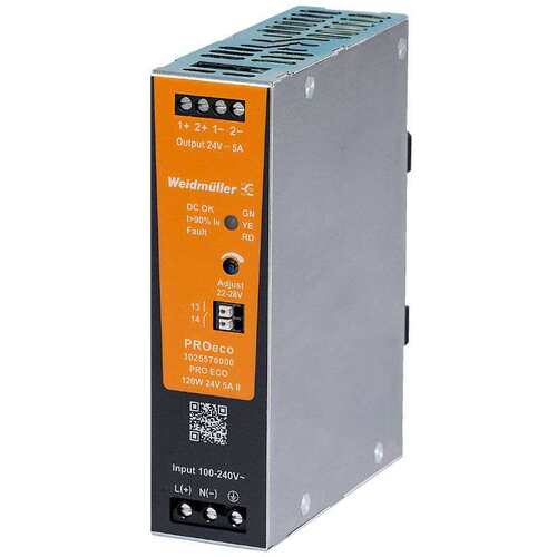 PRO ECO 120W 24V 5A 魏德米勒 weidmuller 1469480000 电源