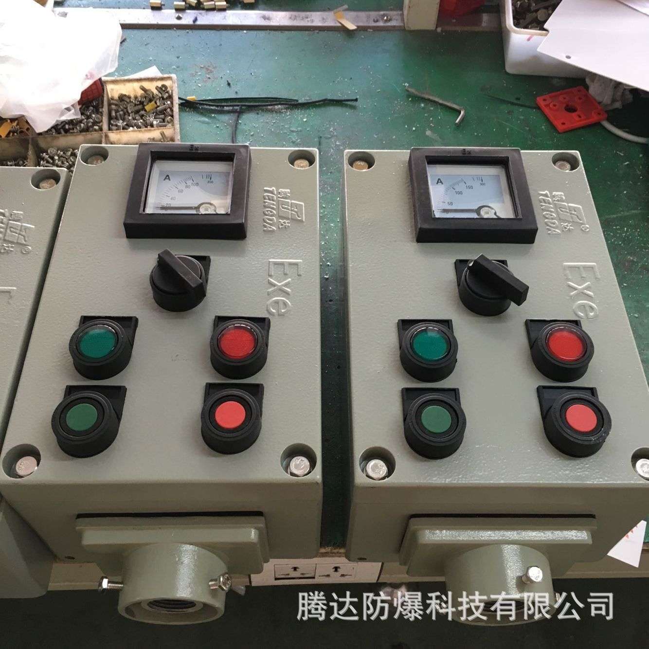 lbz-a2d2b1G防爆操作柱 二灯二钮(一表)操作柱 厂家销售