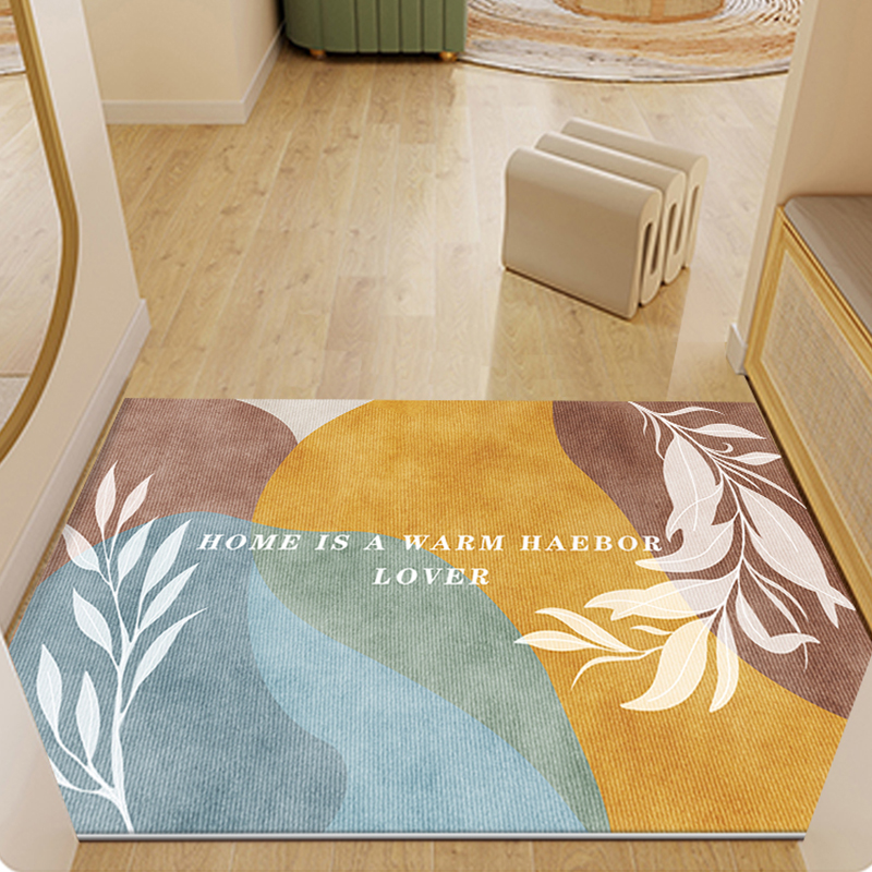 莫兰迪垫子地垫入户门垫家用门A口进门高级感大门入户地毯耐脏鞋