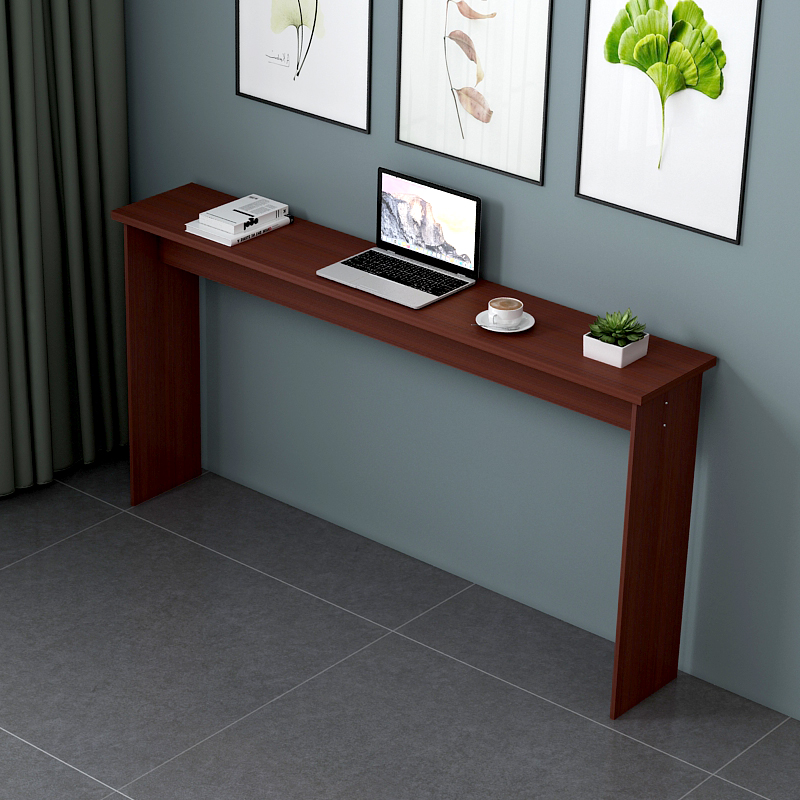 简易长条b桌靠墙窄桌子20cm窄条桌30cm宽长条形家用卧室墙边小长