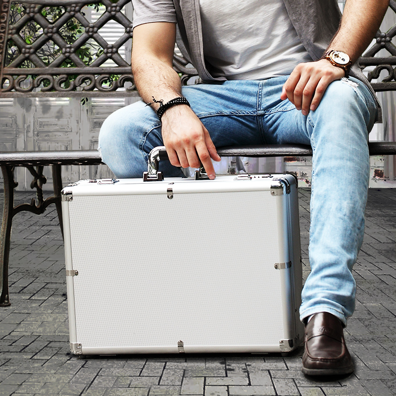 铝框轻便行李箱手提旅行登机箱密码E皮箱子出差收纳箱包学生男女