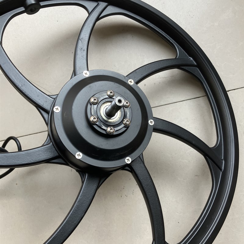 48v20寸一体轮毂电机无刷有齿电R机铝合金一体轮