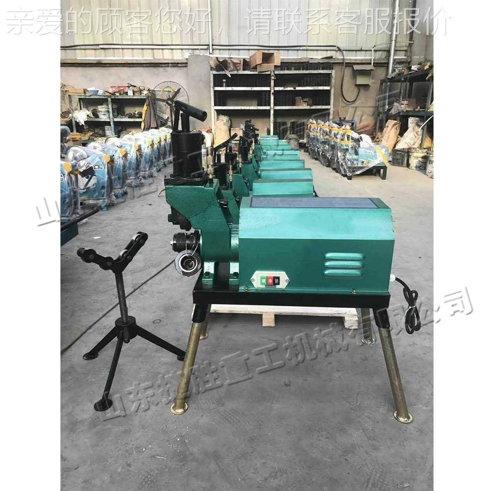 动液压管机道滚槽js-ycj-0机 小型钢管矿井自压槽 自来水管连开接