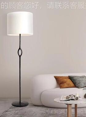 法式中古风创侘寂风沙发旁客厅落地灯卧937北创意设计师意室书欧