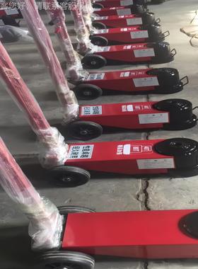卧式气动10千斤顶0T84860液压顶80T100吨25吨汽修大车专用气压千