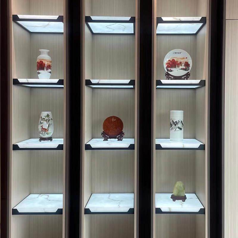 透光板双面透光层板物架过道灯柱可定制吧台桌子彷云石灯光背景墙,基础建材,透光石,淘宝优惠券,粉丝福利购,淘宝优惠卷