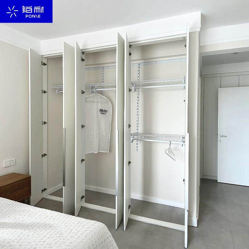 金属衣柜柜门钢架框架上墙衣架全屋定制平开门折叠门五金衣橱配件,全屋定制,定制平开门衣柜,淘宝优惠券,粉丝福利购,淘宝优惠卷