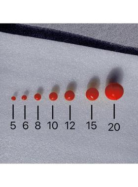 红色PP塑料空心液位计浮球液位管指示球6至20mm环保耐高温耐酸碱