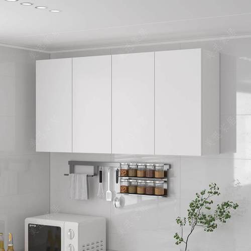 厨房阳台吊柜卫生间全铝合金壁柜上墙储物收纳柜子蜂窝铝防水定制