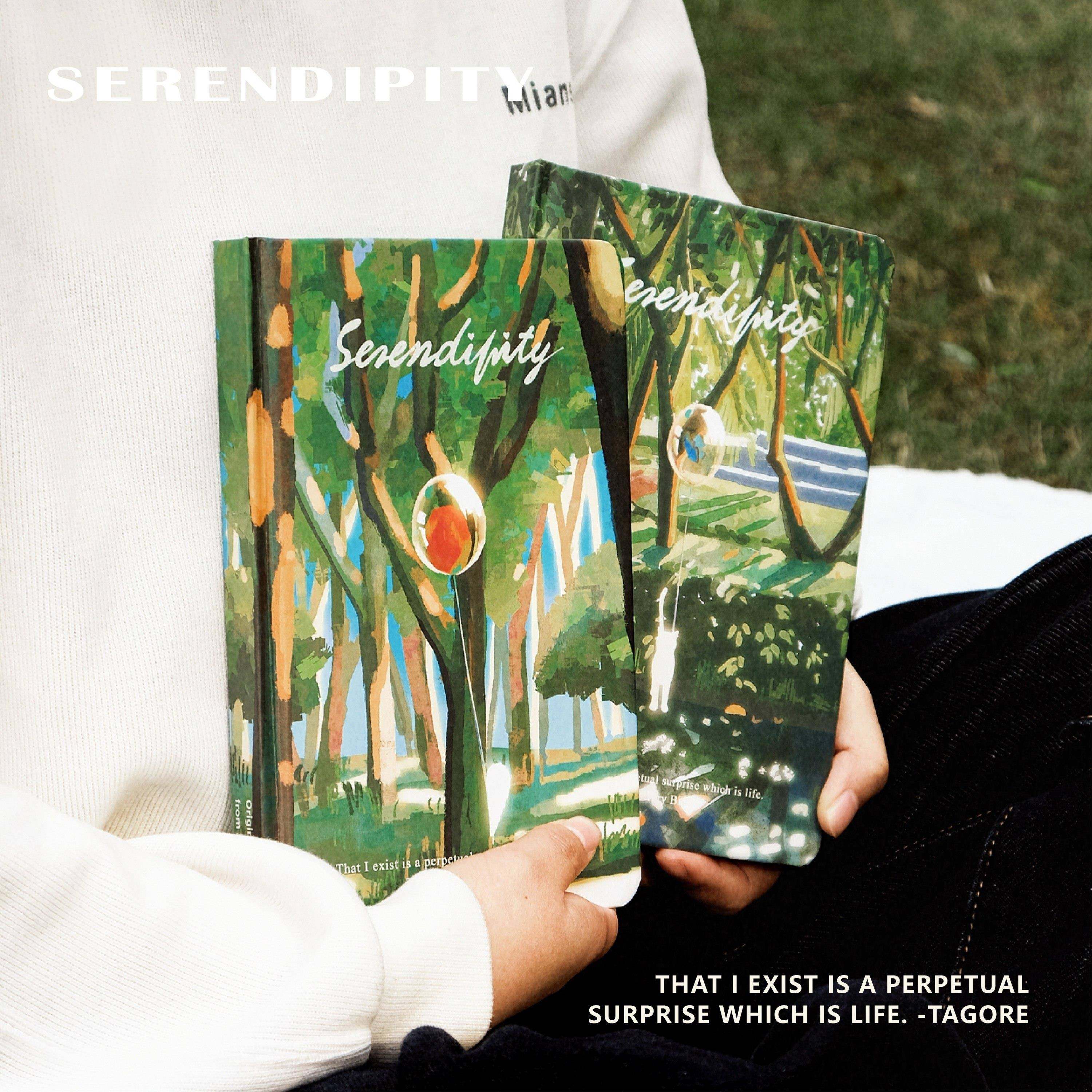 原创「意外之喜」精装硬壳笔记本B6手帐本空白插画内页日记本,文具电教/文化用品/商务用品,手帐/日程本/计划本,淘宝优惠券,粉丝福利购,淘宝优惠卷