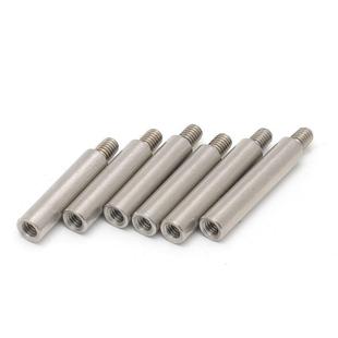 M4M5M6M8M10M12不锈钢圆型加长螺母圆柱型加长圆柱螺母 支持定制