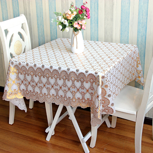 正方形桌布防水防油免洗麻将桌八仙桌四方桌小饭桌垫塑料餐布台布