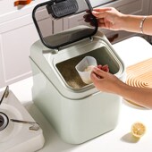 橱柜装 米桶家用防虫防潮密封储米箱食品级米缸大米杂粮面粉储存罐