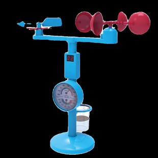儿童科学设备气象仪电子数字风力风速测量器风向温湿度降雨量