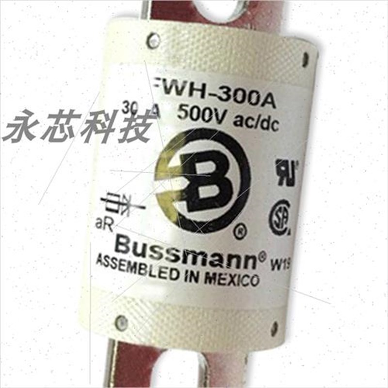 FWH-300A巴斯曼陶瓷快速熔断器直流低压熔断体保险丝底座熔芯