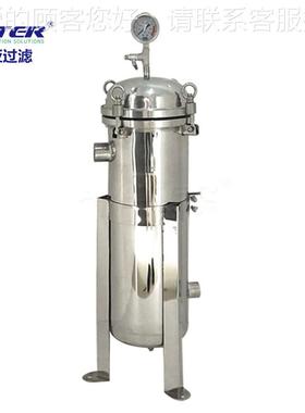 厂家直销流量JVT304大不锈过钢布袋式滤器1滤20立方袋式精密袋式