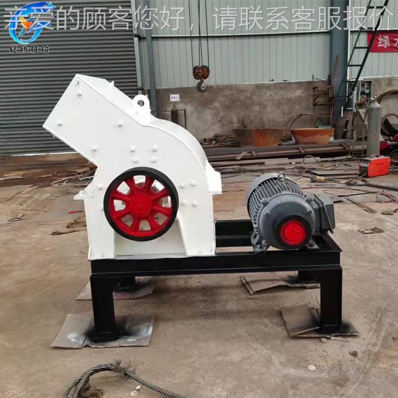 定制中小锤型式破碎大机建筑垃圾鹅 卵石砖块玻璃锤式大中小型制