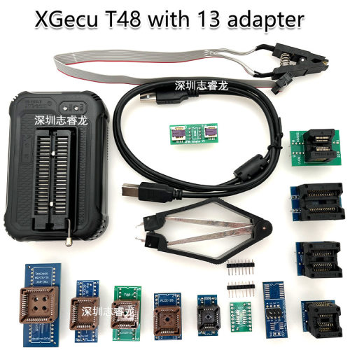 鑫工 XGecu T48 编程器 +13个适配器 T48 with 13 adapter
