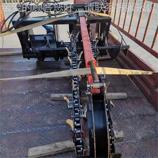 大型条开沟电机管道缆挖沟QYS农排用果园水沟链葡萄地施肥挖沟机
