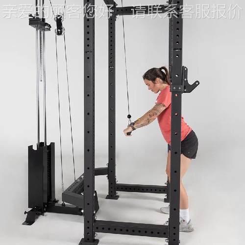 P现货框RE高低拉半身架75JK4008-1*75*mm立柱家用多功能基础深蹲