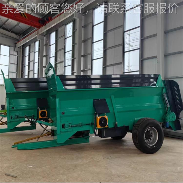 自走式料LBI5方撒粪车粪便还田粪有机肥施肥机农肥四轮家出机