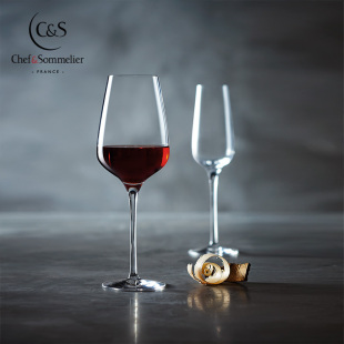 家用奢华水晶杯 弓箭cs进口f红酒杯2个香槟高脚玻璃杯套装